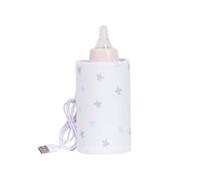 Genérico Travel Bottle Heater, Warming Sleeve Bag, Portable Milk Warmer, Multi-Functional USB-Powered Bottle Warmer Sleeve with Insulated Heating Cover for Indoor and Outdoor Use, 29x13x1cm