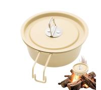 Genérico Travel Bowls Adults - Taza de aluminio de aleación para camping, Dustproof Lightweight Multifunctional Coffee Mug | Portable Outdoor Tableware For Picnic Travels Hiking Backpacking Campings