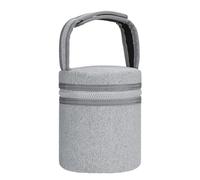 Generico Travel Breast Milk Storage, Insulated Bottle Bags, Breast Milk Chiller Bag, Insulated Bottle Holder, Portable Breast Milk Chiller with Insulated Bottles Bags for Nursing Moms, Light Gray,