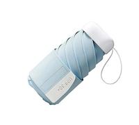 Genérico Travel Compact, UPF 50+ Lightweight Rainproof Sunproof Folding Sun Travel Size Portable Wind Resistant for Kids Women Adults Summer Beach Outdoor Commute School Use