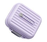 Genérico Travel Container | Medicine Small - with Reminder Hold Small Container for Pocket Purse Medicine Organizer
