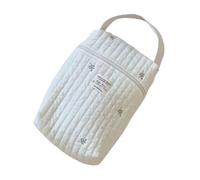 Genérico Travel Diaper Pouch, Multifunctional Travel Diaper Bag Organizer, Cotton Portable Zipper Pouches for Baby Essentials, Large Capacity Water-Resistant Diaper for Parents, 36x28x8cm