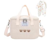 Genérico Travel Diaper Tote Bag, Cute Nappy Storage, Large Capacity Bag with Sturdy Insulation Layer Design, Accessory with Compact Ergonomic Structure, Adjustable Compartment System, Diaper Tote