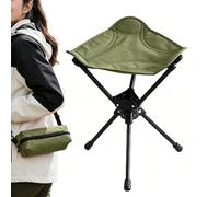 Genérico Travel Folding Stool, Foldable Portable Camping Chair Stool, Quick Fold and Unfold System, Lightweight Seat for Outdoor Hiking Fishing Mountaineering Backpacking Use, 15.74x12.6x11.81 Inch