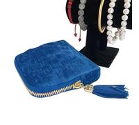 Genérico Travel Jewellery - Travel Jewellery Pouch | For Women Girls Bracelet Rings Earring Bangles Watch Cosmetic Toiletry Storage Organization