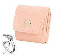 Generico Travel Jewelry Bag, Foldable Jewelry Pouch, 9.57x1.81 Inches, Compact Trendy Organizer, Storage Solution, Divided Compartments for Honeymoon Wedding Airplane Dorm Hotel Business Trips
