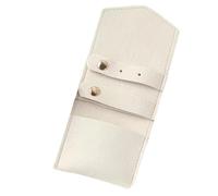 Genérico Travel Jewelry Pouch, Foldable Storage Bag, Portable Accessory Organizer, Soft Compartment Design, Lightweight Packing Key Item, for Necklace Bracelet Toiletries Money Use