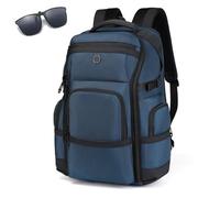 Genérico Travel Laptop Backpack for Men,Large Capacity Expandable Business Work Backpack,Multi-Pocket Waterproof Casual Daypack