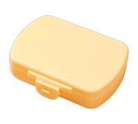Genérico Travel Pill Container 6 Compartment Organizers, Small Box Portable Vitamin Case Holder Compartments Organizer Fish Oils Supplements Storage Accessory Suitable Ideal for Usages Scenarios