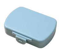 Genérico Travel Pill Container 6 Compartment Organizers, Small Box Portable Vitamin Case Holder Compartments Organizer Fish Oils Supplements Storage Accessory Suitable Ideal for Usages Scenarios