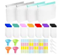 Genérico Travel Pill Organizer, Portable Reusable Bags, Compact Pill and Baby Food Storage, 10.04x7.28x1.97 Inches, Ideal for Airplane, Business, Hospital, Cruise, Vacation, Urgency