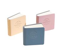 Genérico Travel Sketchbook | 5x5cm Stylish Compact Drawing Notebook,300gsm 3 Pieces 48 Pages Compact Design Sketchbook Optimized Page Texture For Art School Travel Writers Classroom Planners