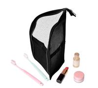 Genérico Travel Toothbrush Bag, Stand Up Organizer, Waterproof Toiletry Holder, Compact Travel Storage for Hotel Vacation Road Trip Gym Backpack, Toothbrush Holder, Portable Pouch for Dorm Office Use