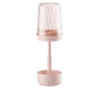 Genérico Travel Toothbrush Holder, Portable Tooth Brush Travel Case, Lightweight Waterproof Organizer, Compact Multi-Functional Toiletry Kit For Hotel Bathroom Vacations, 8.4x8.4x25.5cm