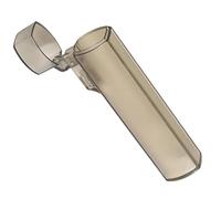 Genérico Travel Toothpick Holder - Portable Storage Case | Transparent Lightweight Organizer Box, Clear Tooth Pick Container with Lid for Outdoor, Kitchen, Restaurant Supplies, Mini Pocket Vial