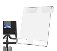 Genérico Treadmill Tablet Holder, Clear Acrylic Phone Stand, Stable Tablet Bracket, Fitness Mount, Exercise Equipment Accessory for Gym Home Workouts and Cardio Training, 7.09x6.3 Inches