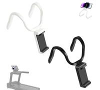 Genérico Treadmills Phone Holder, 360° Rotation Folding Tablet Stand, Adjustable Secure Grip with Stable Hold, Bendable Hose Stand, for Gym Shopping Cart Stroller Elliptical Home Exercise (Mix)