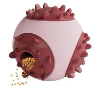 Genérico Treat Ball For Dogs 66g Interactive Bite Resistant | Pet Teething Chew Ball For 66g Small Medium Large Puppy Indoor Outdoor Floor Yards Garden Park Walking