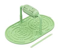 Genérico Treat Dispensing Dog Toy, Interactive Pet Roller Food Dispenser, Slow Feeder Rolling Plaything, Engaging Food Leakage Puzzle Toy, Compact Feed Training for Dogs, Puppies