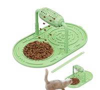 Genérico Treat Dispensing Dog Toys, Interactive Pet Rolling Food Toy, Pet Slow Feeder Toy, Silicone Mat Rolling Pet Toy, Leaking Food Pet Roller Toy, Simple To Clean, Handy To Carry For Dog and Puppy