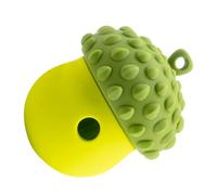 Generico Treat Dispensing Toys Boredom Buster Snack Disposición de juguete, pelota de juguete para perros en forma de glotino de silicona, bola interactiva para mascotas