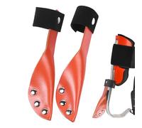 Genérico Tree Climbing Spikes Cover - Soft Climbing Spike Caps Guard | Flexible Outdoor Working Safety Equipment Accessories | Protective Footwear Gear For Hikers Gardeners Arborists Farmers Backyard