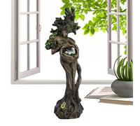 Genérico Tree Goddess Statue - 16x5cm Elf Goddess Sculpture Figurine | Fine Craftsmanship Resin Ornaments Home Hard-Wearing Charm Sculpture Decorations For Schools Halloween Kids Adults
