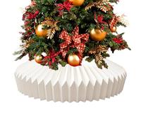 Genérico Tree Stand Base Cover | Christmas Tree Ring For Artificial Trees | Holiday Decor Artificial Trees Base Foldable Collar For Living Room, Bedroom, Garden