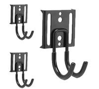 Genérico Tree Stand Bow Hooks - Smooth Rustproof Coating, 1 Inch External Strap Port, Weatherproof Outdoor Forests Component, Black Polymer Fastener | Support Aid For Hunters & Gear