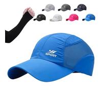 Genérico TrekAir Sport Cap, Breathable Quick-Dry Mesh Hat, Lightweight Sun Protection for Pickleball,Tennis, Outdoor, Running (Blue)