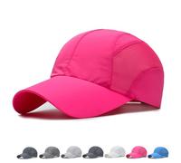 Genérico Trekair Sport Cap, Breathable Quick-Dry Mesh Hat, TrekAir Sport Cap - Lightweight and Quick-Drying, Adjustable Fit (Rose Red)