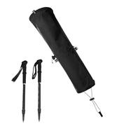 Genérico Trekking Pole Bag, Hiking Stick Case, Walking Gear Holder, Lightweight Weather-Resistant Fabric, Adjustable Strap Support, ideal para camping, viajes, climbing, expediciones familiares