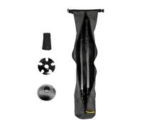 Genérico Trekking Pole Carry Bag, impermeable Hiking Stick Pouch, ajustable Shoulder Strap, Lightweight Storage Case for Camping, Climbing, Travel, 74 x 18 cm Black, Negro , Se référer au descriptif