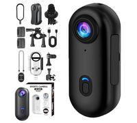 Genérico Treklon POV Camera, 2025 New Treklon Stallion Frames Body Camera, Stallionframes 4K Thumb Mini Handsfree Action Bodycam, 170° Wide Angle, Wearable Video Recording (Black,1080,Standard)