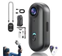 Genérico Treklon - Treklon 4S Body Camera, 2025 New 1080P/4K Treklon POV Camera, with Ip68 Waterproof Wearable Action Mini CAM, for Pet Walking & Outdoors Activities (1080P Black-A,64G)
