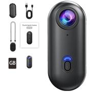 Genérico Treklons POV Camera, Gosnap - Go Snap Camera with 4k/1080, Treklons Body Cameras, 170° Wide Angle Wearable Video Recording For Cycling, Pet, Diving, Record Anywhere, Anytime (Black Basic,4K)