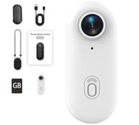 Genérico Treklons POV Camera, Gosnap - Go Snap Camera with 4k/1080, Treklons Body Cameras, 170° Wide Angle Wearable Video Recording For Cycling, Pet, Diving, Record Anywhere, Anytime (White Basic,4K)