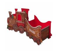 Genérico Tren De Regalos Navideños De Papá Noel, Tren De Regalos Portátil Hecho A Mano For Regalar En Navidad con Estilo. Accesorios De Decoración.(B-Large)