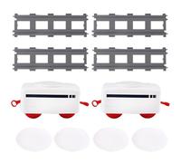 Genérico Tren De Sushi Para Niños - Juego De Tren Giratorio Que Funciona Con Baterías, Vainas De Con Motor Eléctrico De 14 Cm, Pistas De ABS De Alta Resistencia, Plato Interactivo De Presentació