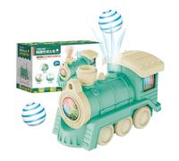 Genérico Trenes de para Niños,Vagón para Niños con Sonido y Luz - Juguetes de Coche con Bola Flotante - para y Niñas, Sala de Estar, Guardería, Escuela, Educación en Casa, Cumpleaños