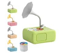 Genérico Tretregard Kids Phonograph, 2025 New Tretregard Phonograph with 96 Learning Cards and 8 Recording Cards, Audio Book Gift for Boys and Girls (Green)