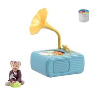 Genérico Tretregard Kids Phonograph, Tretregard Kids Phonograph,with 96 Learning Cards and 8 Recording Cards, Audio Book Gift for Boys and Girls, Improves Skills Enhances Vocabulary (Blue)