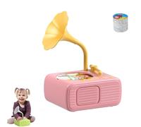 Genérico Tretregard Kids Phonograph, Tretregard Kids Phonograph,with 96 Learning Cards and 8 Recording Cards, Audio Book Gift for Boys and Girls, Improves Skills Enhances Vocabulary (Pink)