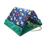 Genérico Triangular Hedgehog Bed, Pet House, Small Animal Shelter with Soft Plush Interior, Breathable Enclosed Nest Bed, Cute Corner Pet Design, Home Comfort for Bunny Bearded Dragons