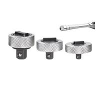Genérico Trinquete Manual - Juego de Vasos con Rueda de Pulgar - Llave de trinquete dedo pulgar portátil | Uso en Automoción Taller Construcción Fontanería Mecánica Electricista