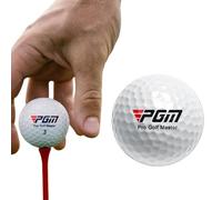 Genérico Triple 1 uds Bola de Entrenamiento para Poner Swing de Golf, Accesorio de asistencia para el Putter de entrenamiento de la Pelota de Golf, ideal para las habilidades con habilidades