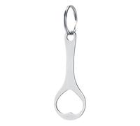 Genérico Trolley Token Keyring - Shopping Cart Release | Supermarket Coin Tool | Removable Pound Substitute, Stainless Steel Keychain Accessory, Locker Compatible