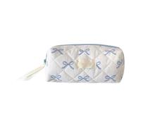 Genérico Trousse À Crayons Zippée - Pochette Polyvalente En Polyester Légère 19,5 Cm | Rangement Mignon Pour Fournitures Scolaires, Maquillage Ou Papeterie | Étui À Crayon - Étudiants, Femmes