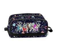 Genérico Trousse Crayons Cartoon | 6 compartiments Zip Lisse