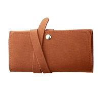 Genérico Trousse de Voyage pour Bijoux - Trousse de Rangement Portative pour Bijoux | Pochette Pliable pour Boucles d'Oreille